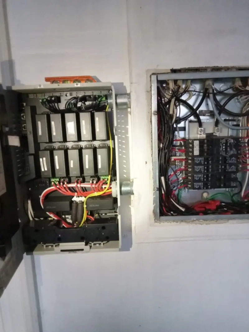 Electrical panel upgrade completed for Indoor Lighting Installation in Idabel